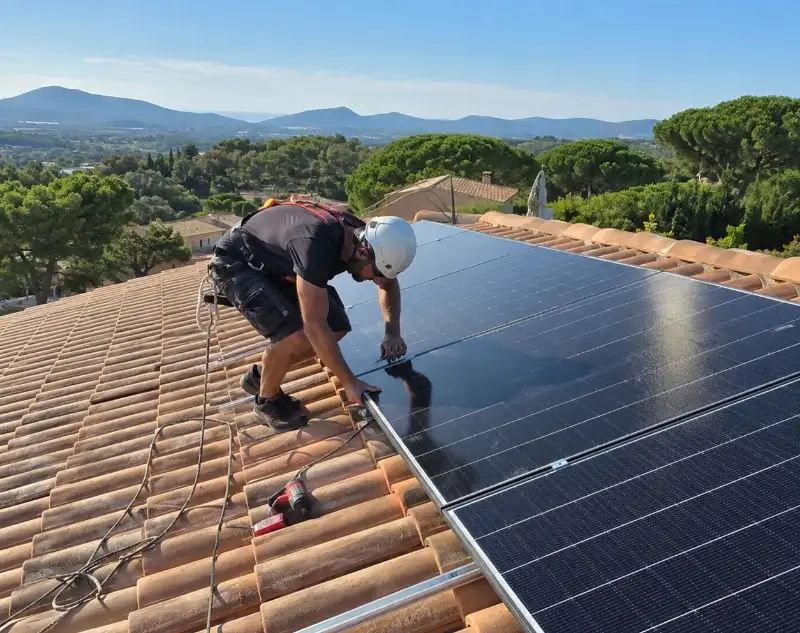 Installateur panneaux solaires Mons — pose photovoltaïque sur toiture